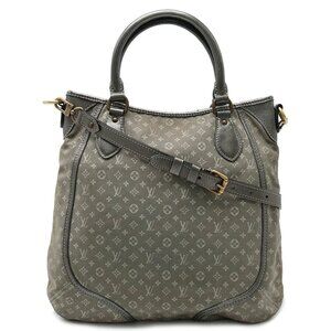 LOUIS VUITTON Gray Monogram Shoulder Bag